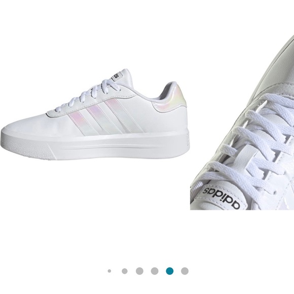 SOLD Adidas court platform women’s sneaker size 8. - Picture 3 of 13